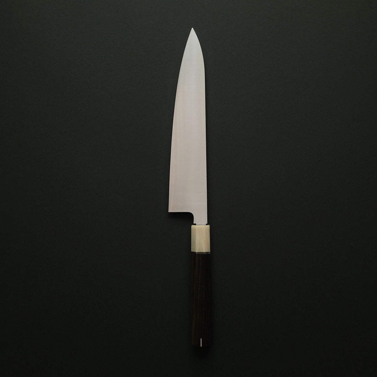 Konosuke Mono ZDP-189 Gyuto 240mm Ebony with Silver Spacer Handle  (Pre-owned)