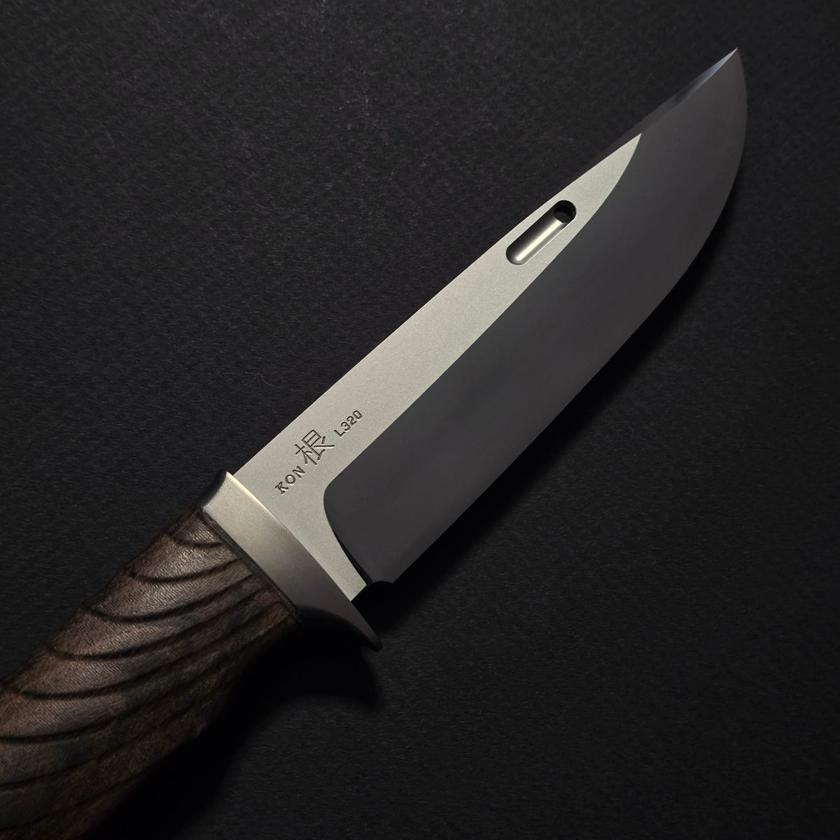Rockstead KON-ZDP Fixed Blade 135mm Wood Micarta Handle | Tosho