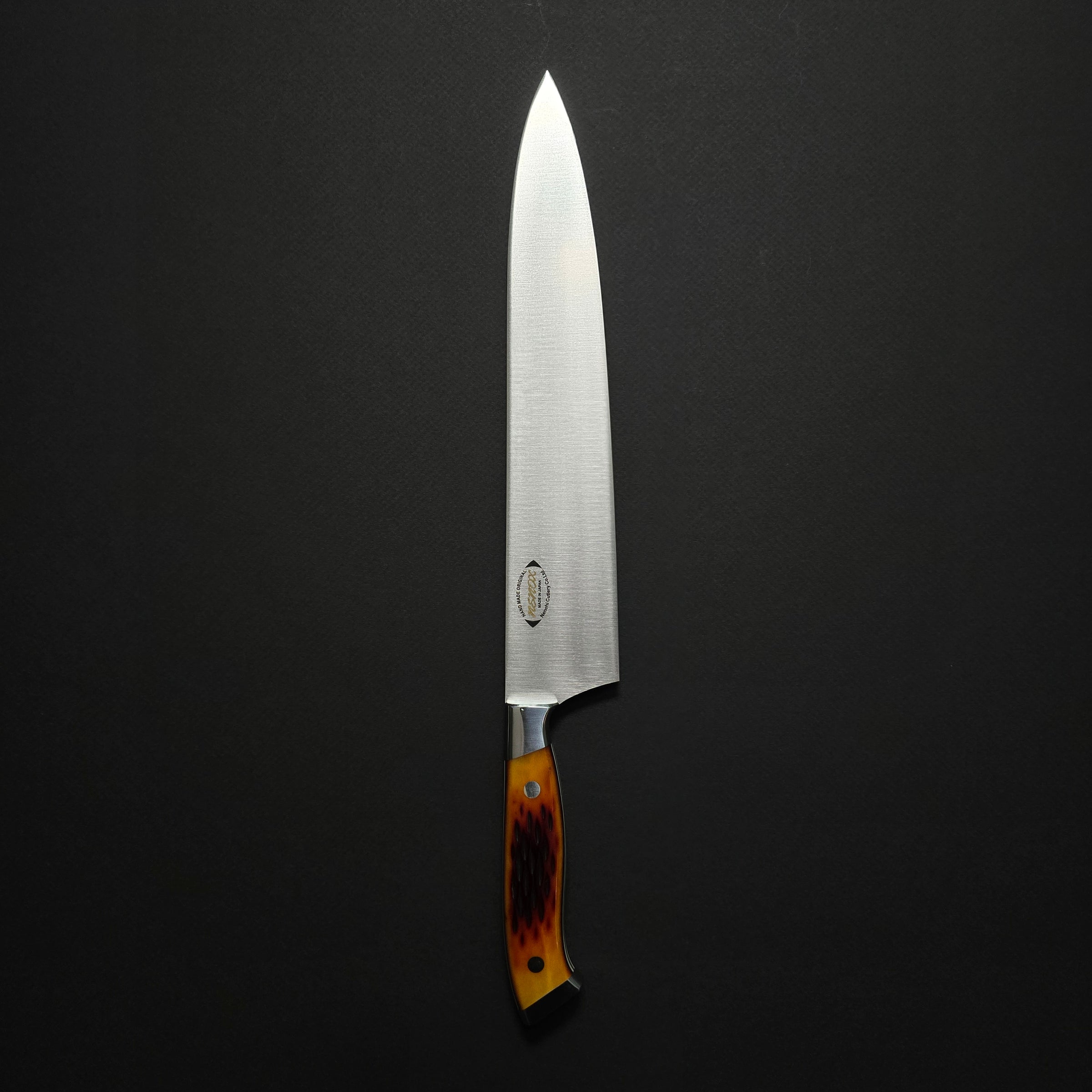 Nenox Amber Gyuto 270mm Amber Jigged Bone Handle | Tosho
