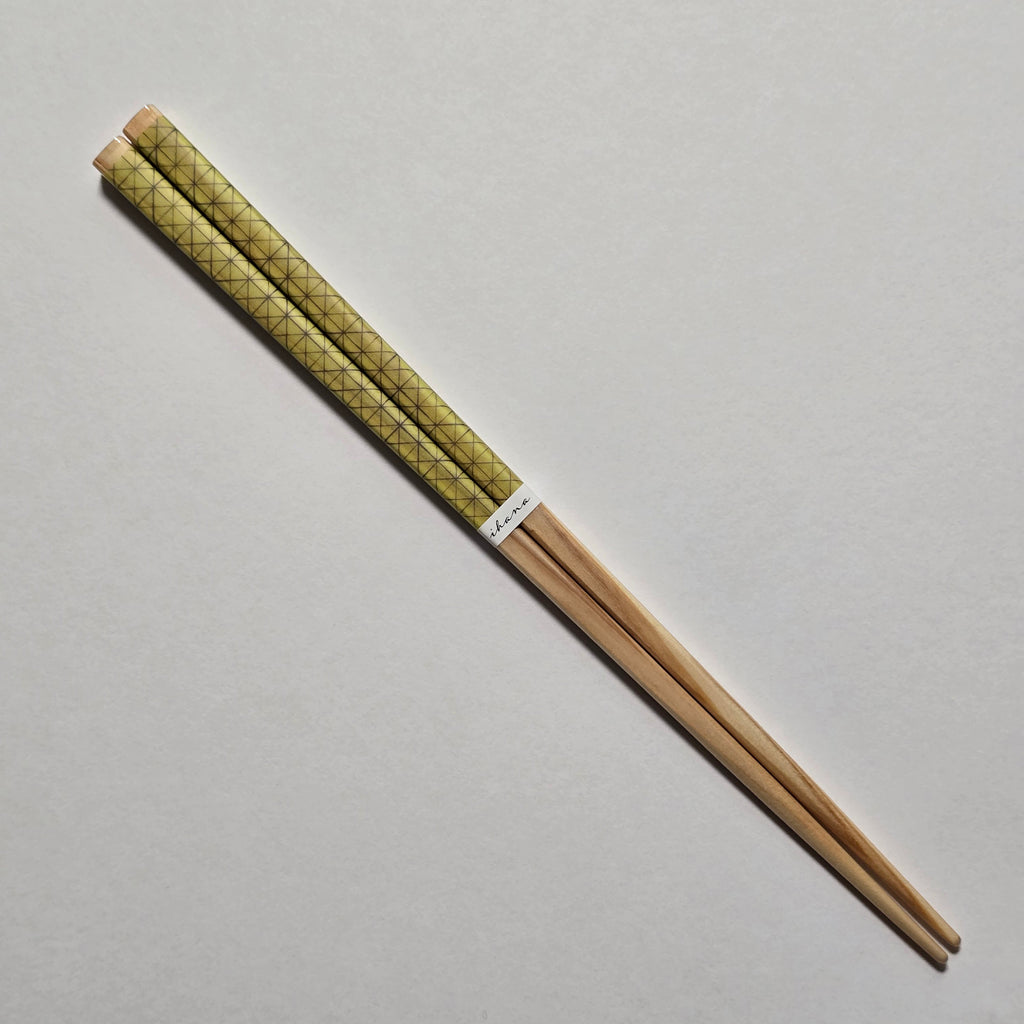Ihana Fukui Hinoki Wood Chopsticks (Various Colours)