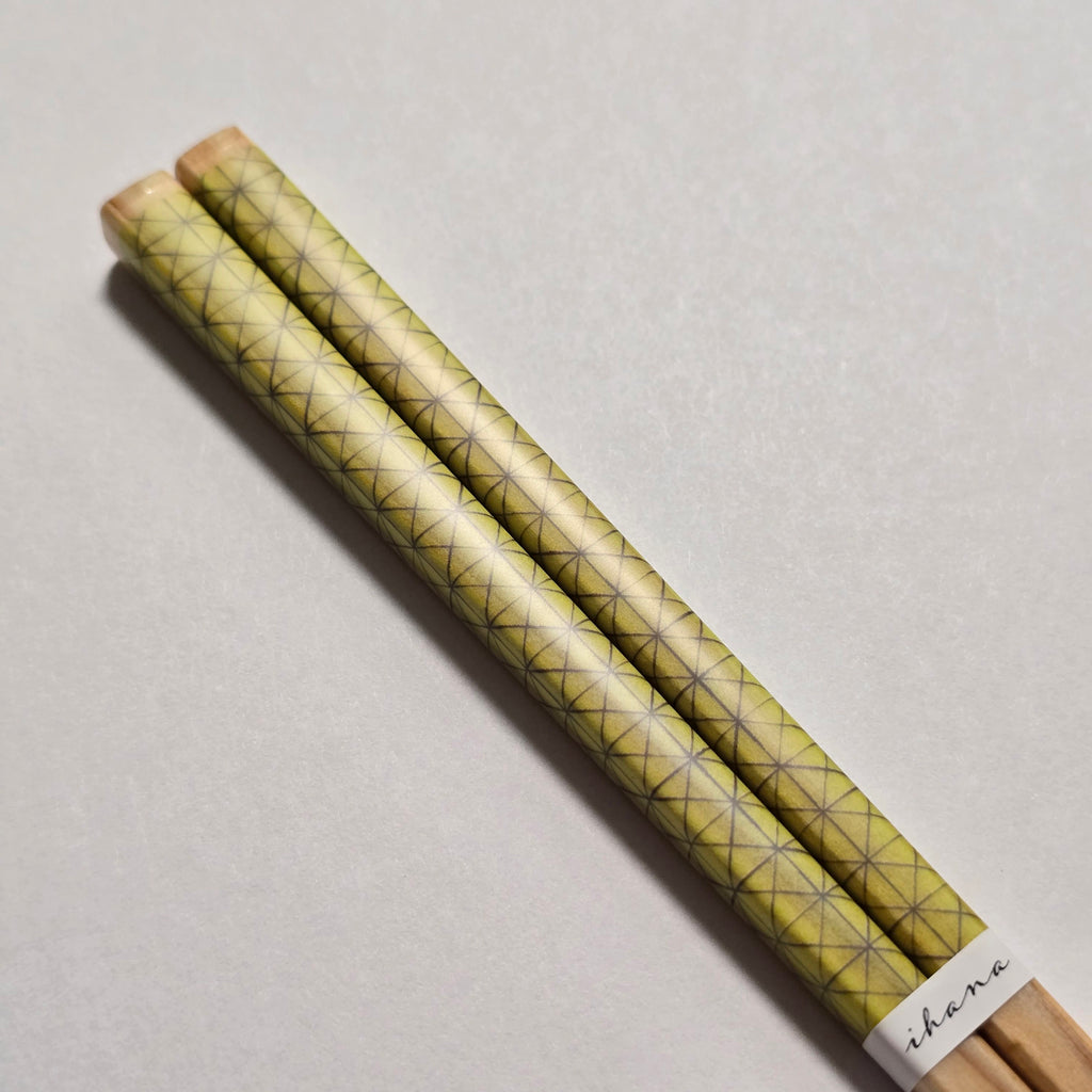 Ihana Fukui Hinoki Wood Chopsticks (Various Colours)