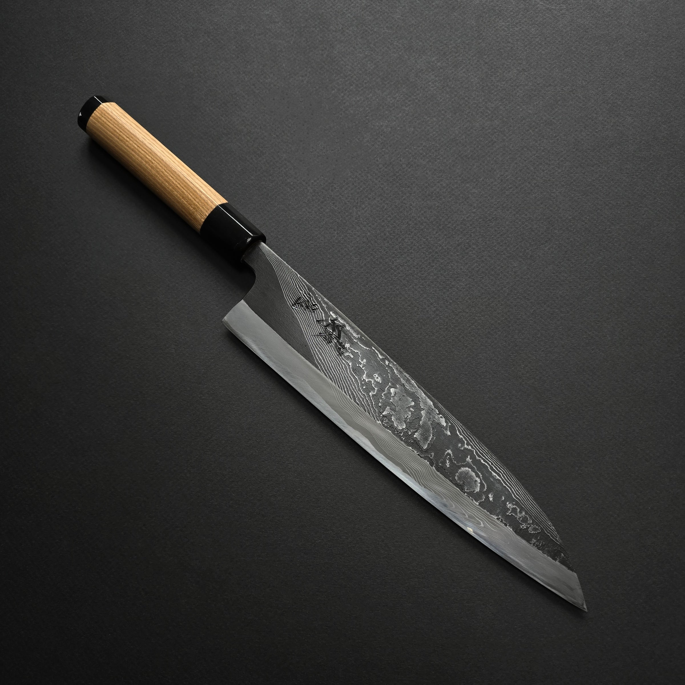 Tsukasa Hinoura White #2 River Jump Gyuto 240mm Enju Handle