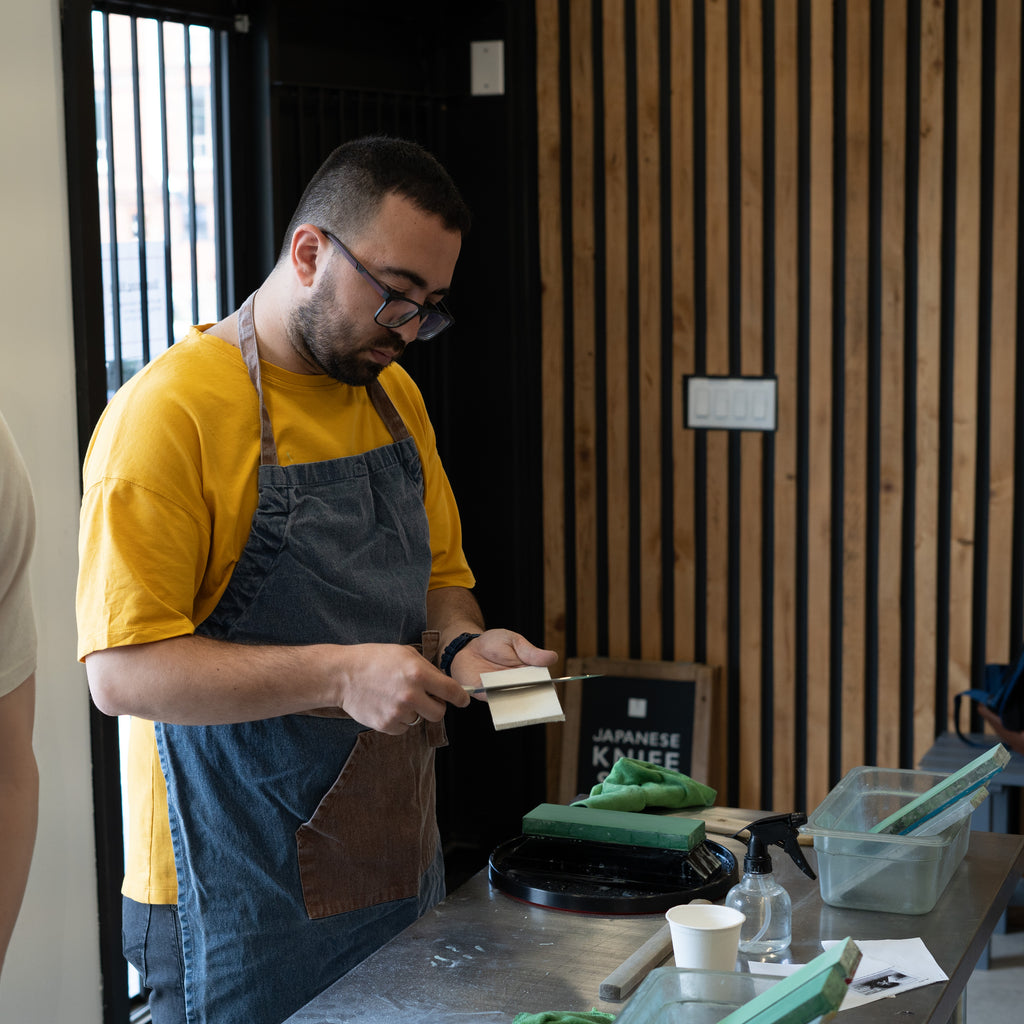 Double Bevel Knife Sharpening Classes