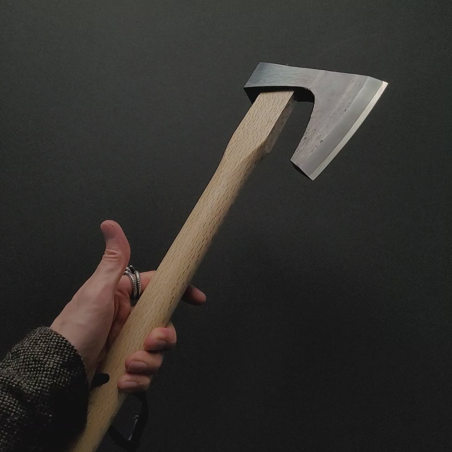 Mizuno Warikomi Jikata Masakari Ax 750g Oak Handle |