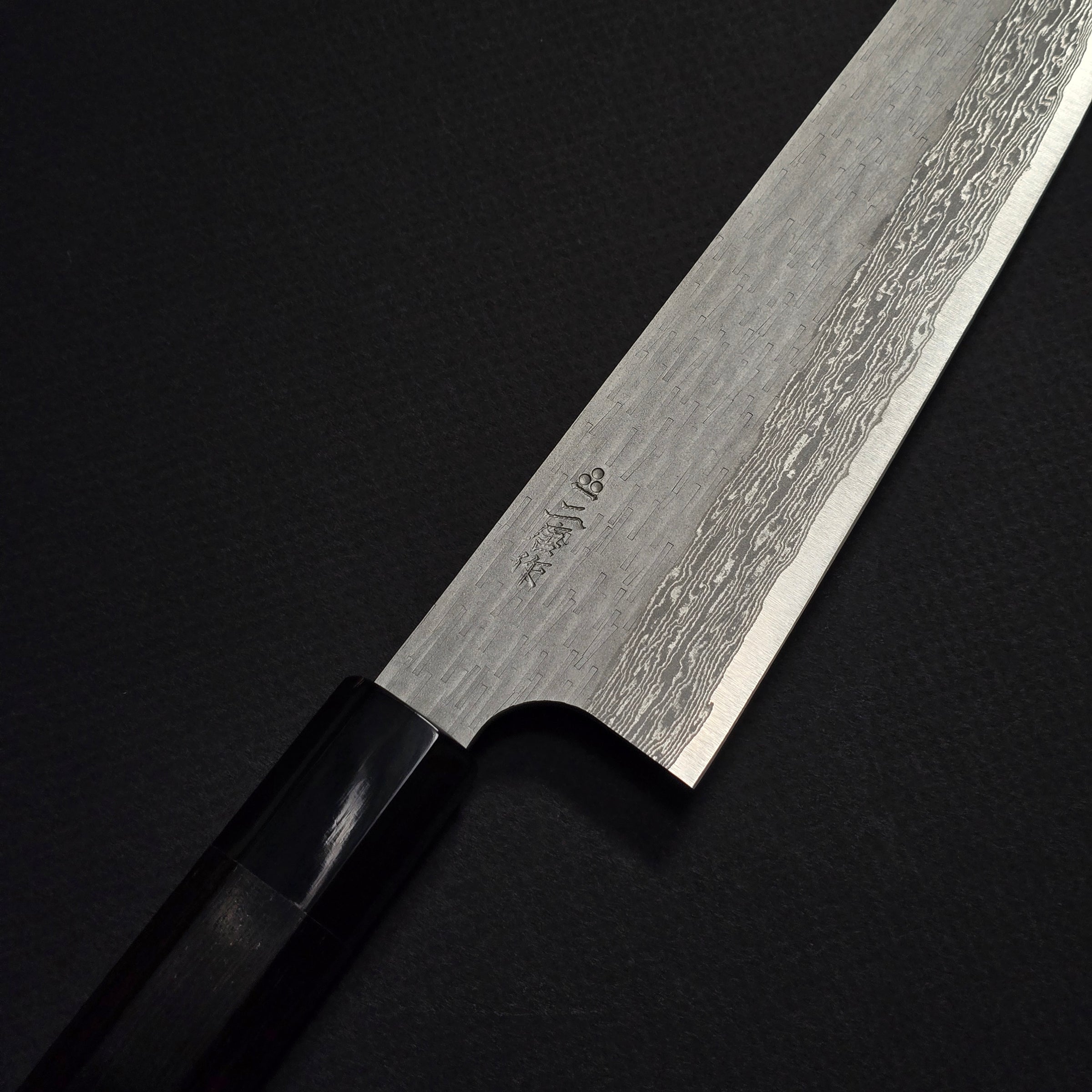 Nigara VG XEOS Gyuto 210mm Ebony Handle | Tosho Knife Arts | Tosho