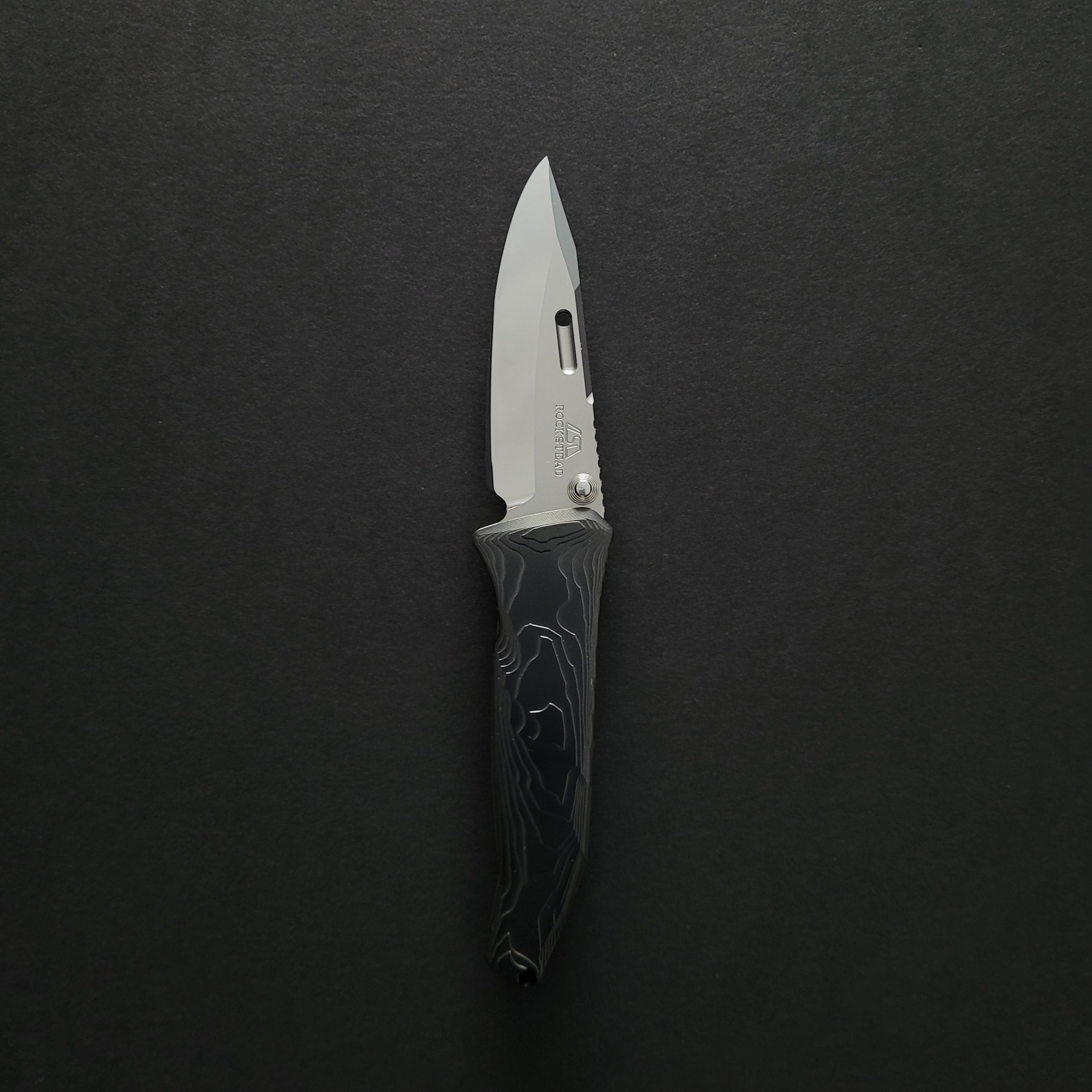 Rockstead SAI-ZDP Folding Knife 80mm Titanium Handle (BK) | Tosho