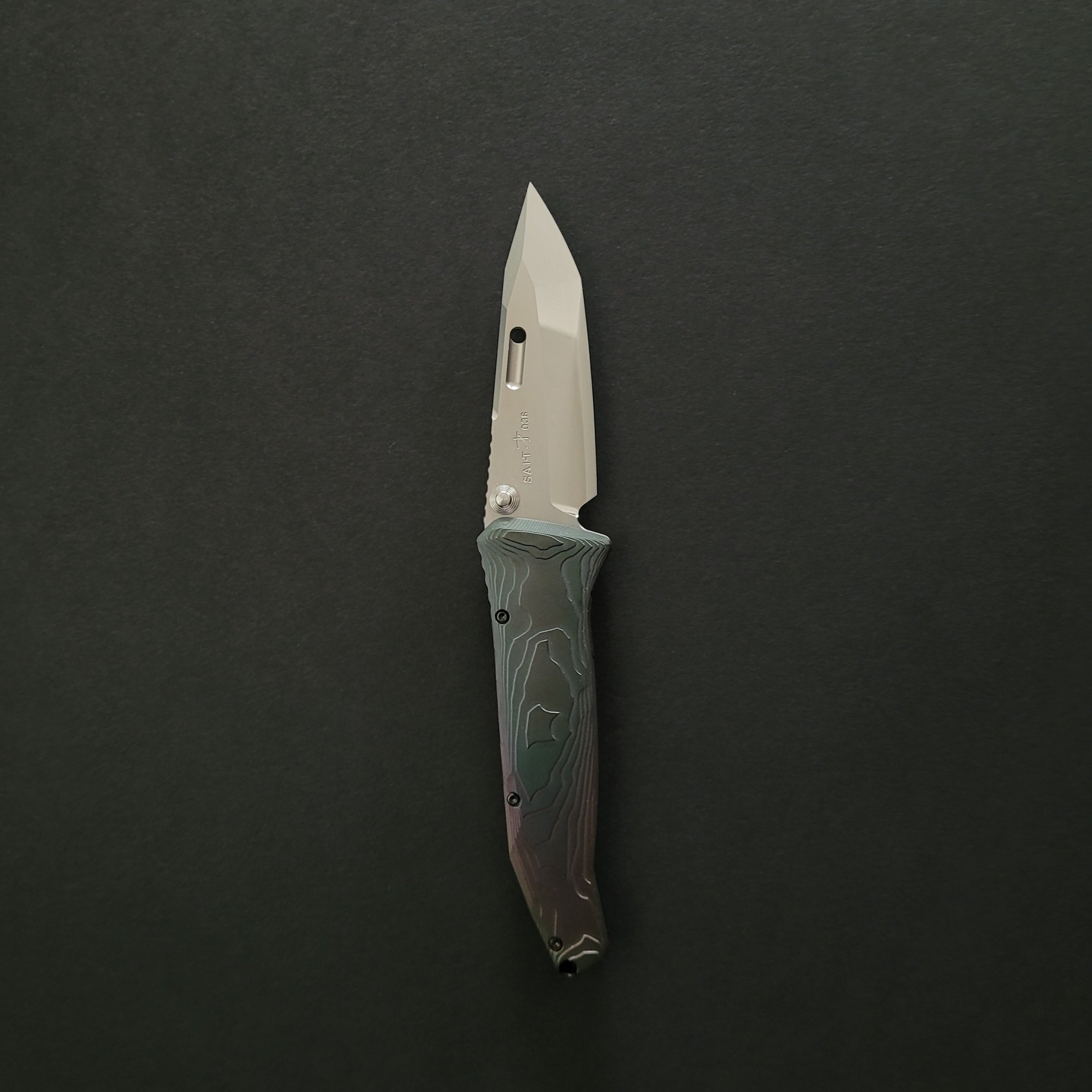 Rockstead SAI T-ZDP (DP) Folding Knife 80mm | Tosho Knife Arts | Tosho Knife Arts