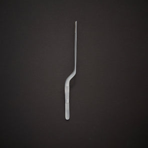 Tosho Knife Arts Cranked Offset Tweezers - Tosho Knife Arts